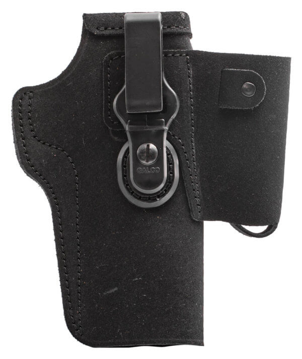 Galco WK2212B WalkAbout 2.0  IWB Black Leather UniClip/Stealth Clip Fits 1911 Fits 5″ Barrel Ambidextrous