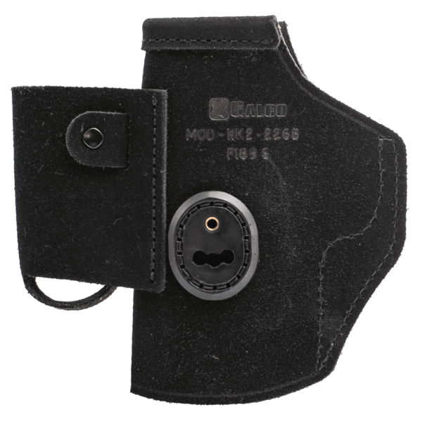 Galco WK2266B WalkAbout 2.0 IWB Black Leather UniClip/Stealth Clip Fits 1911 Fits 4-4.25″ Barrel Ambidextrous