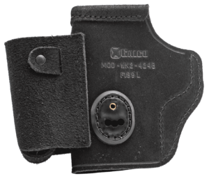 Galco WK2424B WalkAbout 2.0 IWB Black Leather UniClip/Stealth Clip Fits 1911 Fits 3″ Barrel Ambidextrous