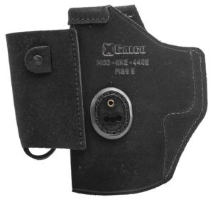 Galco WK2424B WalkAbout 2.0 IWB Black Leather UniClip/Stealth Clip Fits 1911 Fits 3″ Barrel Ambidextrous
