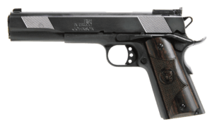 Iver Johnson Arms EAGLEXL45 1911 Eagle XL 45 ACP 6″ 8+1 Matte Blued Long Slide Diamondwood Walnut w/Logo Grip