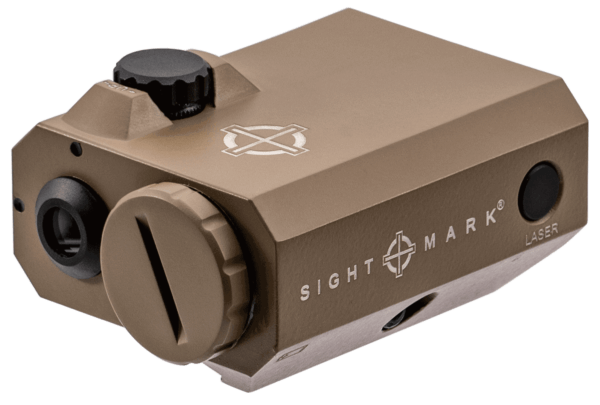Sightmark SM25016DE LoPro Mini Laser Sight 5mW Green Laser with 520nM Wavelength (50yds Day/600yds Night Range) Dark Earth Finish
