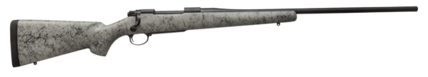 Nosler 39448 M48 Liberty 6.5 Creedmoor Caliber with 4+1 Capacity 24″ Barrel Graphite Black Cerakote Metal Finish & Gray Black Webbed Fixed Aramid Stock Right Hand (Full Size)