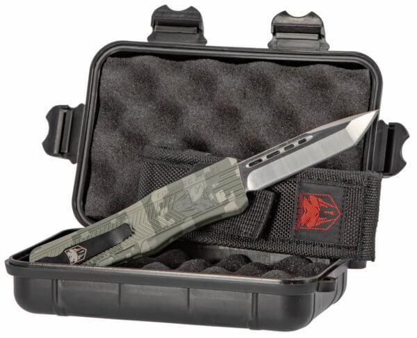 CobraTec Knives MADCCTK1MTNS CTK-1 Medium 3″ OTF Tanto Plain D2 Steel Blade/Army DigiCamo Aluminum Handle Features Glass Breaker Includes Pocket Clip