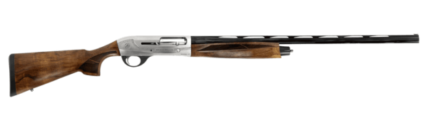 Weatherby ID21228MAG 18i Deluxe 12 Gauge 28 4+1 3″ Nickel Engraved Rec Matte Walnut Stock Includes 5 Chokes”