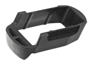 Strike Industries EMPG9&40 Enhanced Magazine Plate  +5/6  9mm Luger/40 S&W Compatible w Glock  Black Polymer