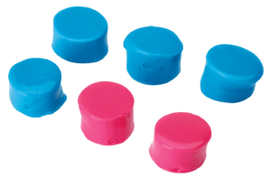 Walker’s GWPSILPLGPKTL Silicone Putty Silicone 32 dB In The Ear Pink Teal Adult 3 Pack