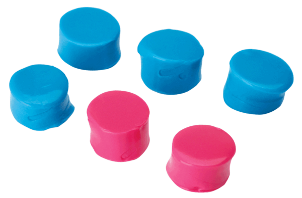 Walker’s GWPSILPLGPKTL Silicone Putty Silicone 32 dB In The Ear Pink Teal Adult 3 Pack