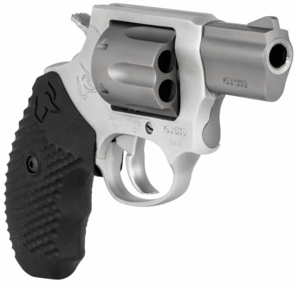 Taurus 2-856029ULVZ06 856 Ultra-Lite 38 Special +P Caliber with 2″ Barrel 6rd Capacity Cylinder Overall Matte Finish Stainless Steel & Black VZ Cyclone Grip