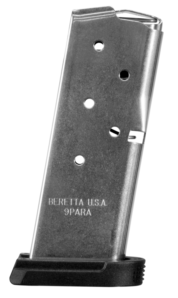 Beretta USA JFAPXCARRY6EXT APX Floor Plate Extended 9mm Luger Beretta APX Carry Polymer Black