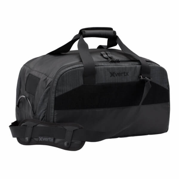 Vertx VTX5026HBK/GBK COF Heavy Range Bag Heather Black with Galaxy Black Accents Nylon with Removable 6-Pack Mag Holder Rubber Feet & Lockable Zippers