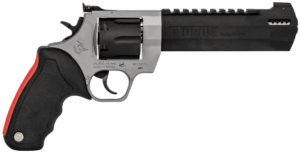 Taurus 2440065RH Raging Hunter Revolver Single/Double 44 Remington Magnum 6.75″ 6 Rd Black Rubber Cushion Insert Grip Stainless