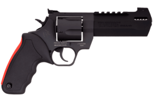 Taurus 2454061RH Raging Hunter 454 Casull 5rd 6.75″ Matte Black Oxide Steel Black Rubber with Integrated Red Cushion Insert Grip