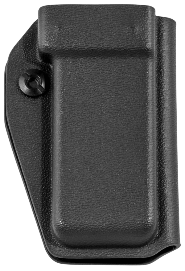 C&G Holsters 247100 Universal  IWB/OWB Single Black Kydex Belt Clip Compatible w/ Double Stack Belts 1.75 Wide”