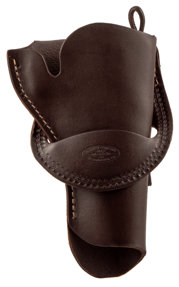 Hunter Company 108150 Western Slim Jim OWB Size 50 Brown Leather Fits Colt New Frontier/SA Army Fits 7.50″ Barrel Right Hand