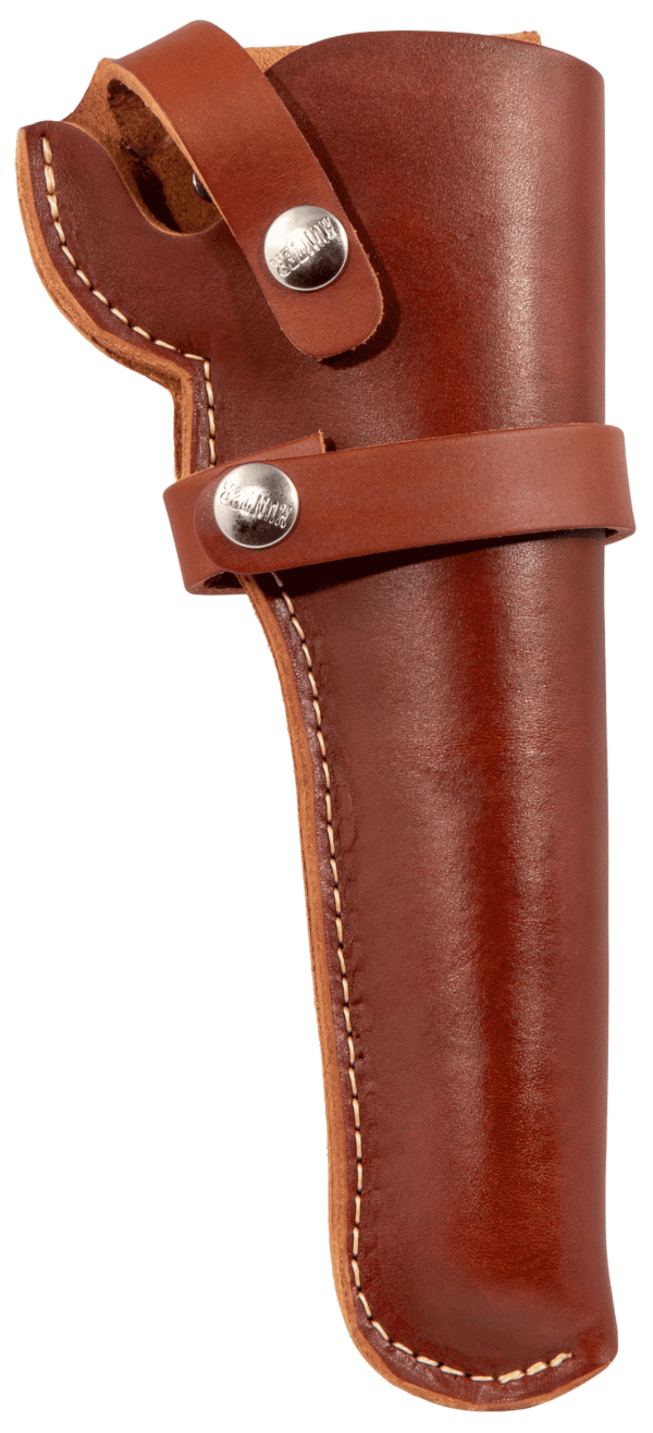 Hunter Company 110052 1100 Snapoff OWB Size 52 Tan Leather Belt Loop Fits Heritage Rough Rider Fits 6.50″ Barrel Right Hand