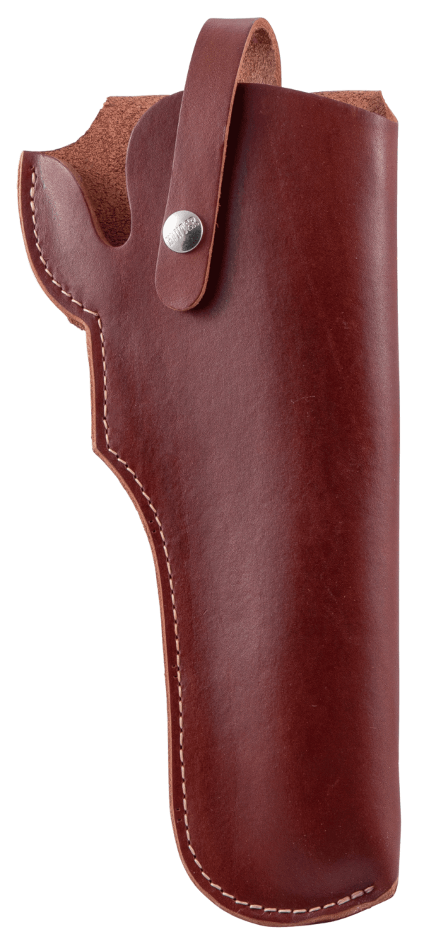 Hunter Company 1182 Hip Holster OWB Chestnut Tan Leather Belt Loop Fits Taurus Judge Fits 6.50″ Barrel Right Hand