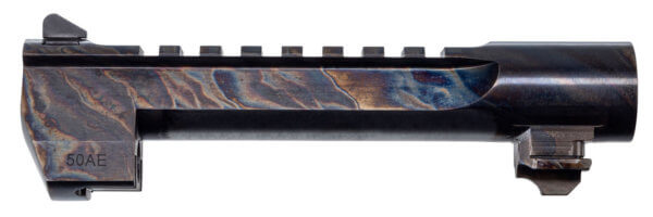 Magnum Research BAR446CH OEM Replacement Barrel 44 Rem Mag 6″ Color Case Hardened Finish Steel Material with Fixed Front Sight & Picatinny Rail for Desert Eagle Mark XIX