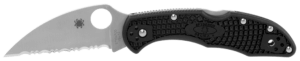 CobraTec Knives MKSILMDNS Mini Mamba 2.25″ OTF Drop Point Plain D2 Steel Blade/Silver Aluminum Handle Includes Pocket Clip