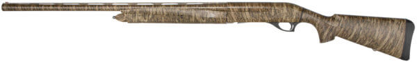 Retay USA T251CBTL28 Masai Mara Waterfowl Inertia Plus 12 Gauge 3.5″ 4+1 (2.75″) 28″ Deep Bore Drilled Barrel  Overall Mossy Oak New Bottomland Finish  Synthetic Stock w/Fit Plate & Shim System  TruGlo Red Fiber Optic Front Sight