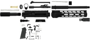 TacFire SSPK300LPK10 AR Build Kit Pistol 300 Blackout AR Pistol Platform Black Parkerized Steel 5/8″-24 tpi*GunStuff Exclusive.