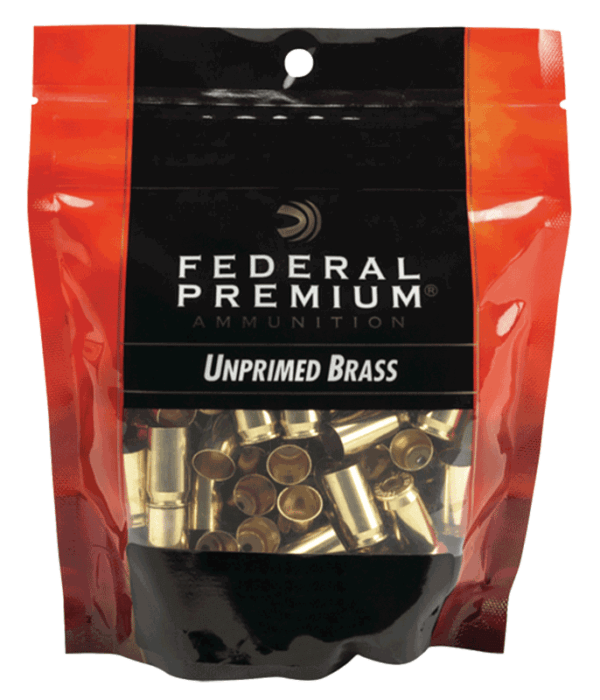 Federal PH40UPB100 Gold Medal Premium 40 S&W Handgun Brass 100 Per Bag