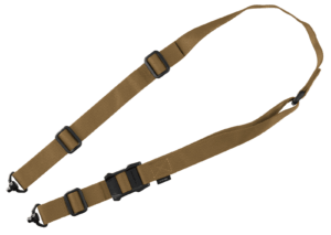 Magpul MAG939-COY MS1 QDM Sling made of Nylon Webbing with Coyote Finish Adjustable Two-Point Design & Swivel for Rifles