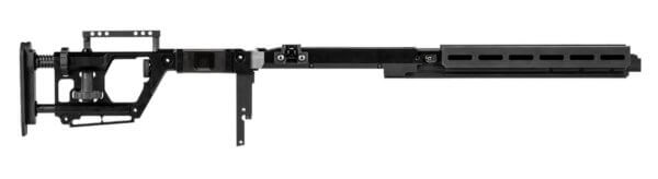 Magpul MAG997-BLK Pro 700 Stock Fixed w/Aluminum Bedding Black Synthetic for Remington 700 SA