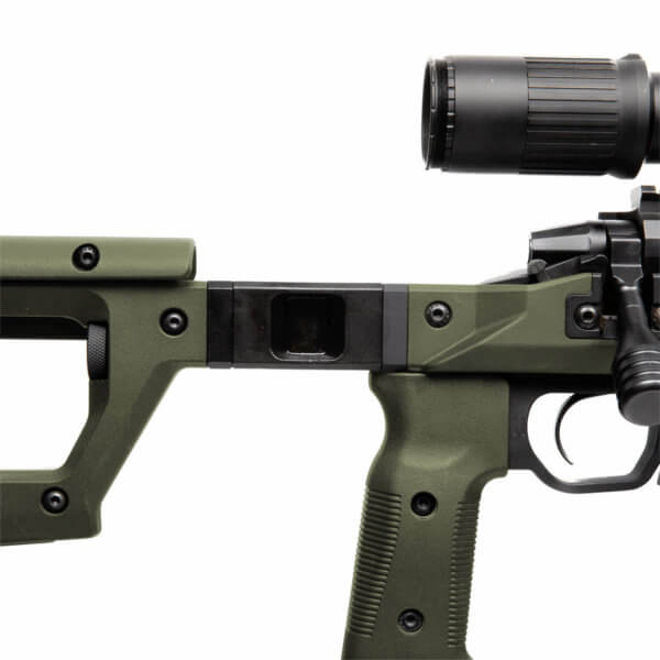 Magpul MAG997-ODG Pro 700 Stock Fixed w/Aluminum Bedding OD Green Synthetic for Remington 700 SA