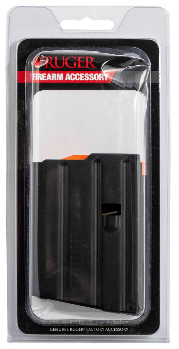 Ruger 90694 AR-556 5rd Magazine Fits Ruger AR-556/American Rifle Ranch 350 Legend Blued