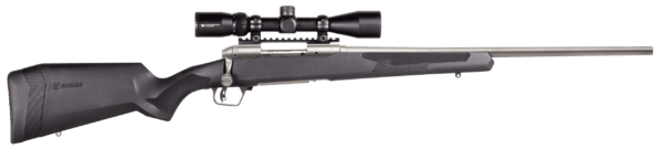 Savage Arms 57537 110 Apex Storm XP 350 Legend 4+1 18″ Matte Stainless Metal Synthetic Stock Vortex Crossfire II 3-9x40mm Scope