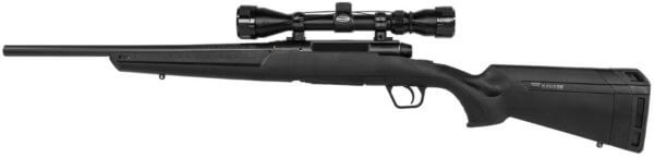 Savage Arms 57543 Axis XP 350 Legend 4+1 18″ Matte Black Barrel/Rec Synthetic Stock Includes Weaver 3-9x40mm Scope