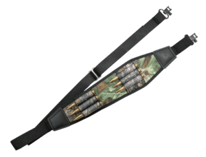 GrovTec US Inc GTSL115 Rifle Ammo with Realtree Xtra Finish Padded Design 6 Cartridge Loops & Locking Swivels for Rifles