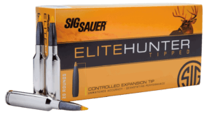 Sig Sauer E243TH220 Elite Hunter Tipped 243 Win 90 gr Controlled Expansion Tip 20rd Box