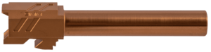 ZEV BBL19PRODLC Pro Match Replacement Barrel 9mm Luger 4.02″ Black DLC Finish 416R Stainless Steel Material for Glock 19 Gen1-4