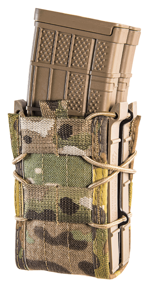 High Speed Gear 112R00MC TACO X2R Mag Pouch Double MultiCam Nylon MOLLE Compatible w/ Rifle