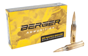 Berger Bullets 30020 Tactical 260 Rem 130 gr Hybrid Open Tip Match Tactical 20rd Box