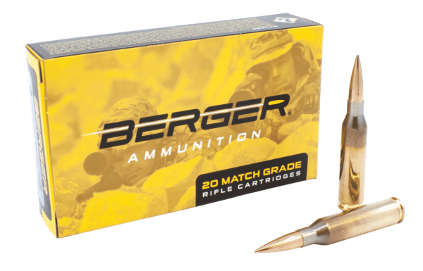 Berger Bullets 30020 Tactical Rifle 260 Rem 130 gr Hybrid Open Tip Match 20rd Box