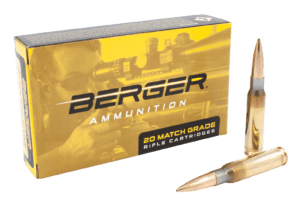 Berger Bullets 60030 Target 308 Win 155.5 gr Fullbore Target 20rd Box