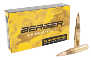 Berger Bullets 60010 Tactical 308 Win 175 gr Open Tip Match (OTM) 20rd Box