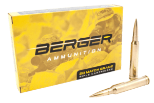 Berger Bullets 70100 Tactical 300 Win Mag 215 gr Hybrid Open Tip Match Tactical 20rd Box