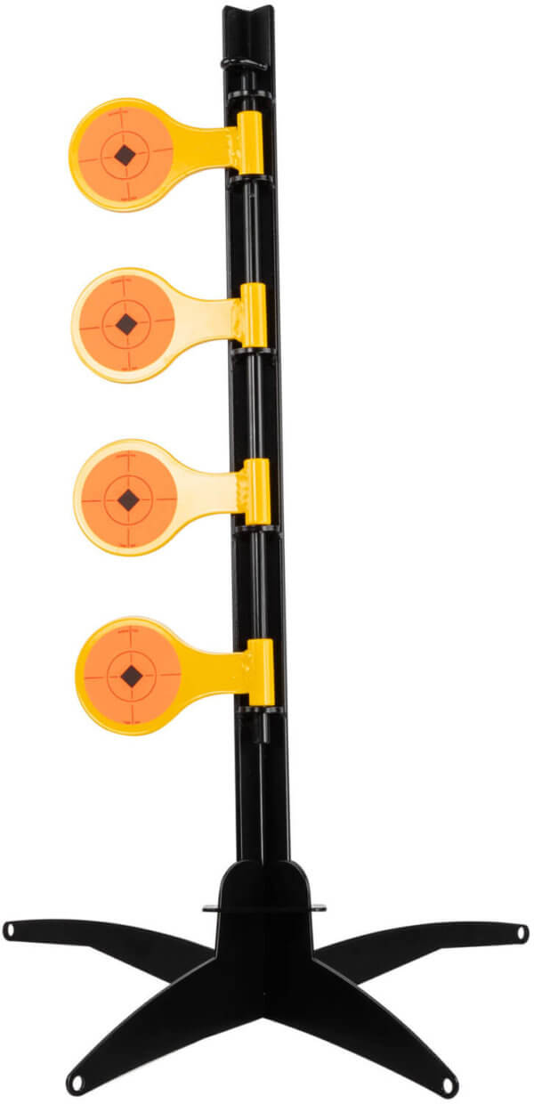 Birchwood Casey 47421 World of Targets Dueling Tree 3.50 Rimfire Pistol/Rifle Orange/Yellow Steel Circle w/Crosshair & Diamond”