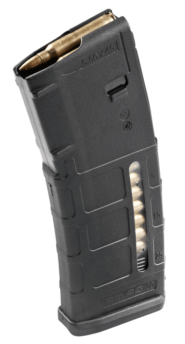 Magpul MAG570-BLK PMAG GEN M2 MOE Black Detachable with Capacity Window 30rd 223 Rem 5.56x45mm NATO for AR-15 M16 M4