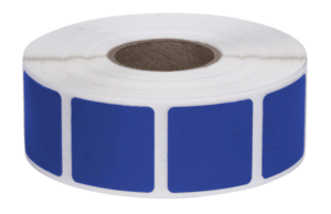 Action Target PASTTXBL Pasters Blue Adhesive Paper 7/8″ 1000 Per Roll