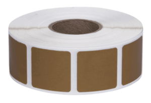 Action Target PASTBR Pasters Brown Adhesive Paper 7/8″ 1000 Per Roll