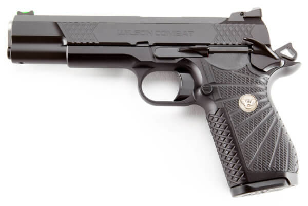 Wilson Combat EDCXLP9 1911 EDC X9L 9mm Luger 5″ 15+1 Black Armor-Tuff Black G10 Starburst Grip