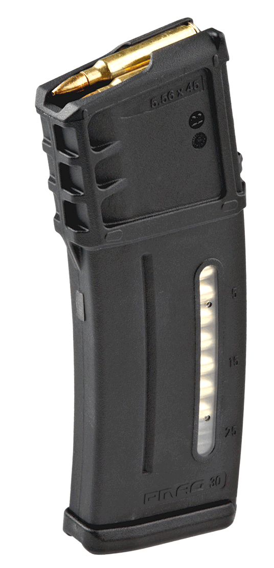 Magpul MAG234-BLK PMAG 30G MagLevel Black Detachable with Capacity Window 30rd 223 Rem 5.56x45mm NATO for H&K G36