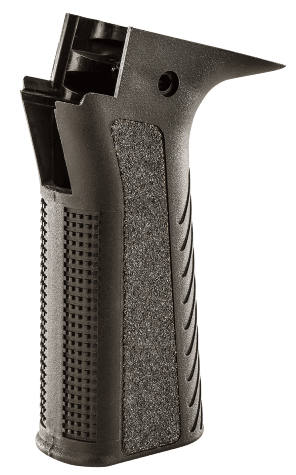 Apex Tactical 116110 Optimized Grip Made of Polymer With Black Aggressive Textured Finish for CZ Scorpion EVO 3 S1