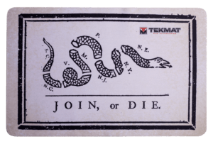TekMat TEKR17JOIN Original Cleaning Mat Cleaning Mat Join or Die Rubber 17″ Long Join or Die Snake