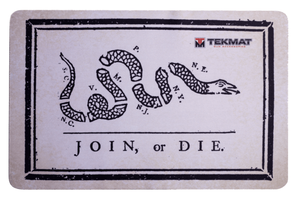 TekMat TEKR17JOIN Original Cleaning Mat Cleaning Mat Join or Die Rubber 17″ Long Join or Die Snake